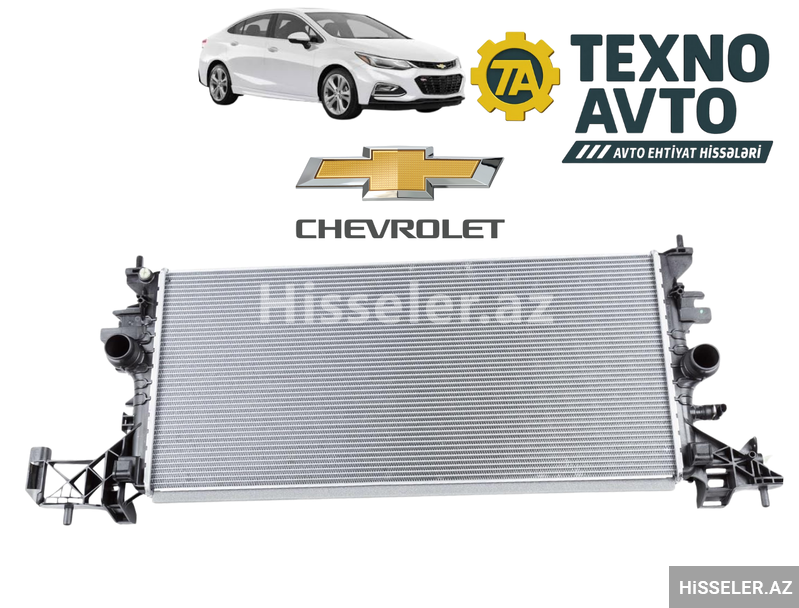 Chevrolet Cruze 2016-2020 1.4 - Su Radiator Chevrolet Cruze 2016-2020 1.4 - Su Radiator