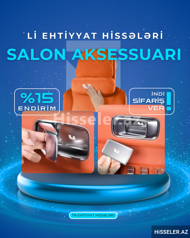 Li 7, L8, L9 salon aksesuarı Li 7, L8, L9 salon aksesuarı
