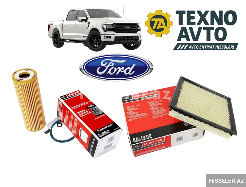 Ford F150 2.7 - Yağ və Hava Filteri Ford F150 2.7 - Yağ və Hava Filteri