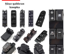 Avtomobillər üçün şüşə qaldıran blok knopka  