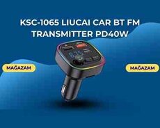 KSC-1065 LIUCAI car BT FM transmitter PD40W